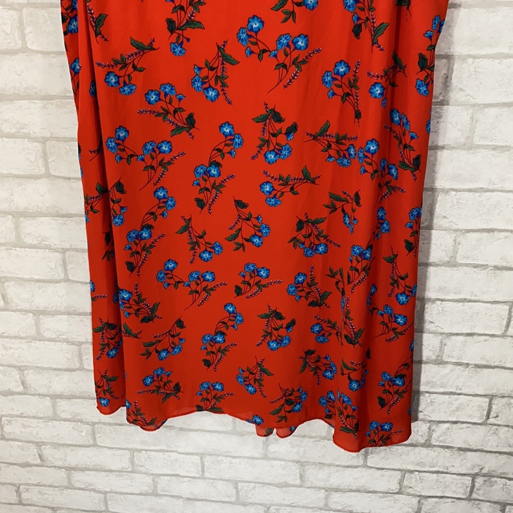 Vince Camuto tropical inverted pleat shift dress - Picture 10 of 12